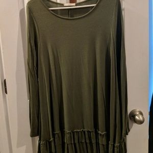 Olive tunic